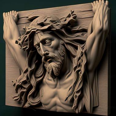 3D model jesus christ (STL)